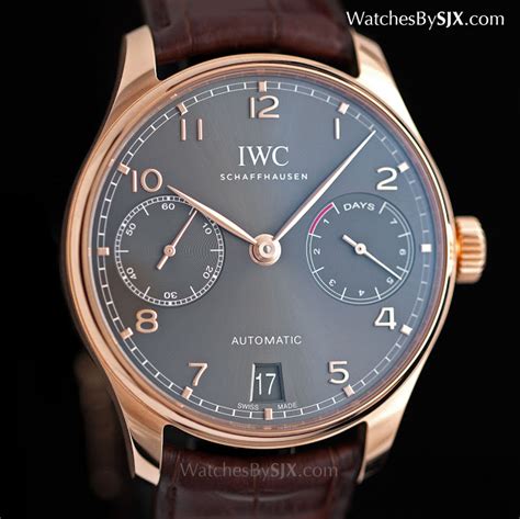 iwc 7 days replica|4 Reasons The IWC Portugieser Automatic 7.